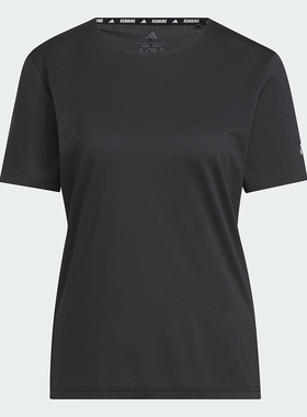 阿迪达斯女装2025冬季新款ESS SS TEE 快干跑步运动短袖T恤KH37