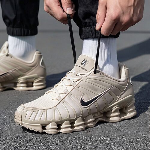 耐克（NIKE）男鞋 2026 shox tl全掌气柱鞋缓震运动休闲鞋