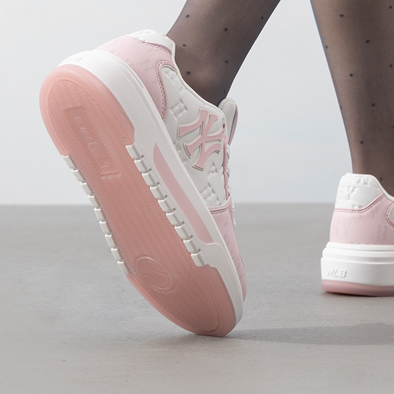 美职棒（MLB）男鞋女鞋 25春季新款情侣运动鞋潮流时尚低帮板鞋缓