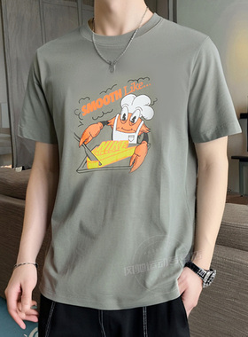 NIKE耐克短袖男装T恤春春季透气休闲圆领龙虾跑步运动服 FV3748