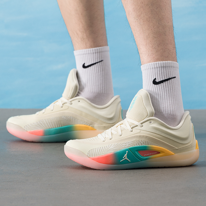 NIKE耐克男子实战篮球鞋JORDAN ZION 4锡安4训练运动鞋FD0591-102