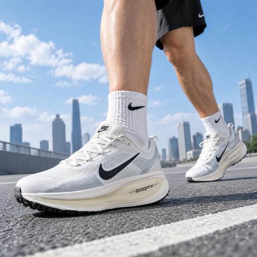 耐克NIKE男鞋跑步鞋2026款网眼透气zoomx泡绵中底缓震畅跑训练鞋
