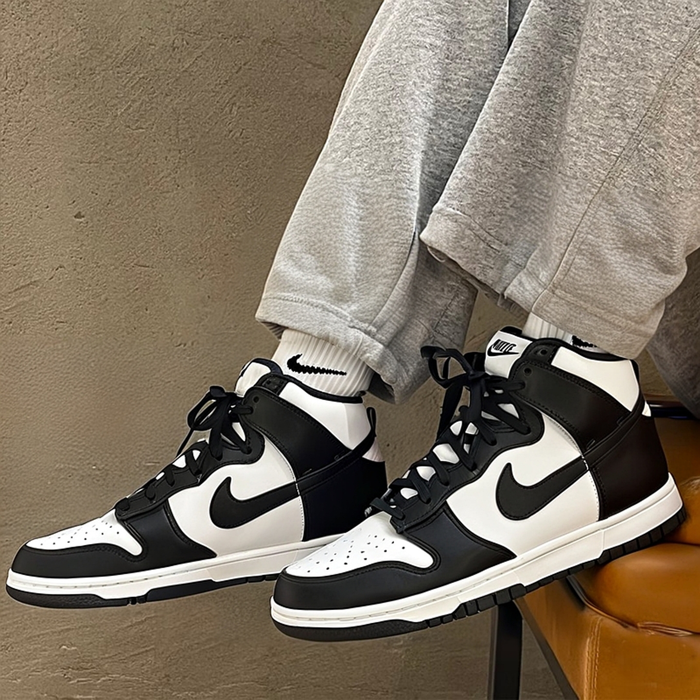 耐克nike男鞋Dunk High25新款复古高帮耐磨运动鞋休闲板鞋 DD1399