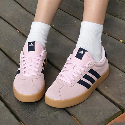 Adidas阿迪达斯女鞋网球鞋2026新款粉色休闲鞋低帮运动板鞋JP7629