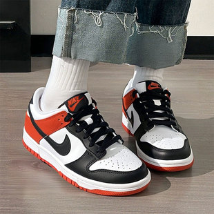 Nike耐克官方正品板鞋女鞋25冬季婚鞋红色DUNK运动鞋休闲鞋FZ4352