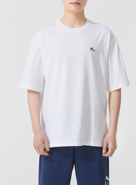 NIKE耐克男装短袖白T恤26夏季新款jordan宽松运动服HJ2327-100