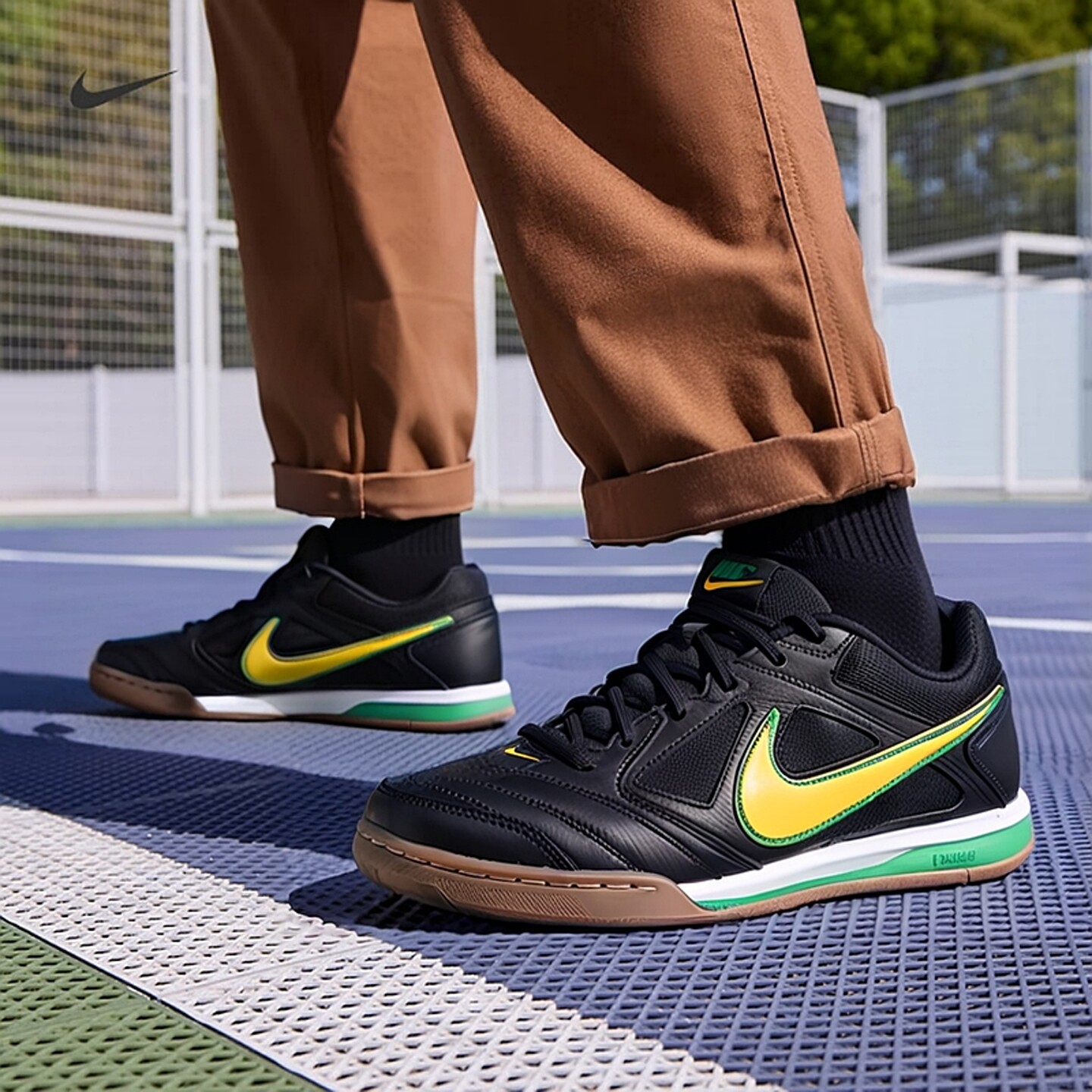 Nike耐克官方正品男款低帮休闲鞋2026款GOAT男子运动鞋IB8509-001