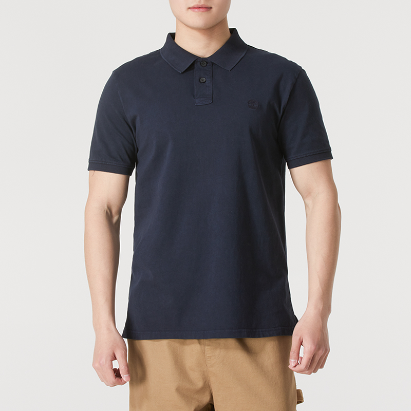 Timberland添柏岚短袖男装POLO衫25冬季户外运动服休闲透气A6R29