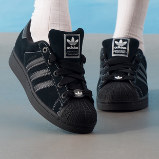 贝壳头板鞋 女鞋 2025冬季 新款 KI9520 Adidas阿迪达斯正品 休闲鞋 男鞋