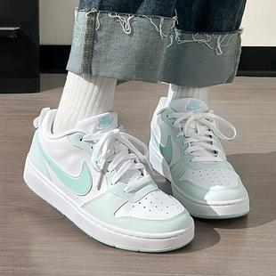 新款 2025冬季 白绿板鞋 运动鞋 100 NIKE耐克女鞋 FZ3539 厚底休闲鞋