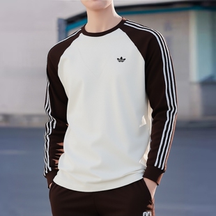 adidas阿迪达斯三叶草男子BC LS CAL运动休闲长袖T恤健身衣HZ3829