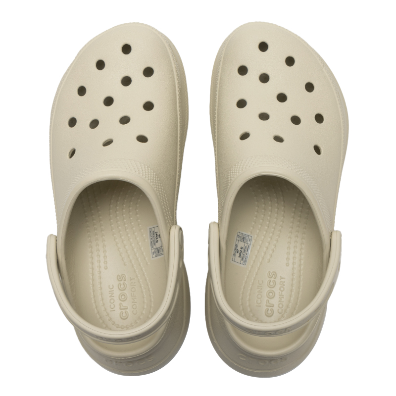 卡骆驰（crocs）2025秋季新款鲸鱼bae洞洞鞋女户外沙滩厚底拖鞋