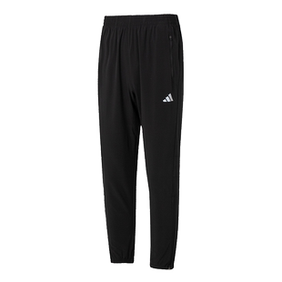adidas阿迪达斯男裤长裤子2026夏季新款透气跑步健身训练裤IL7187