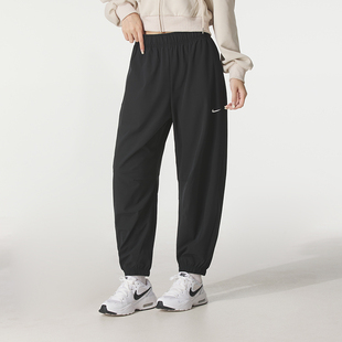 NIKE耐克长裤子女裤26新款运动裤健身休闲裤束脚梭织裤IH8612-010
