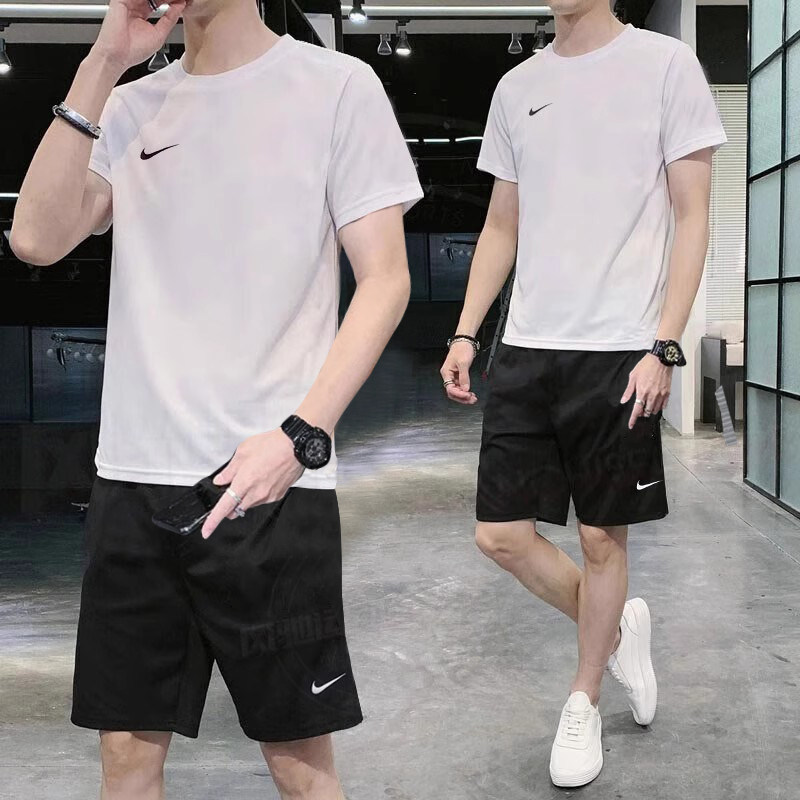 耐克男装冬季跑步两件套健身训练服短袖短裤25新款T恤运动套装,运动服/休闲服装,运动套装,淘宝优惠券,粉丝福利购,淘宝优惠卷