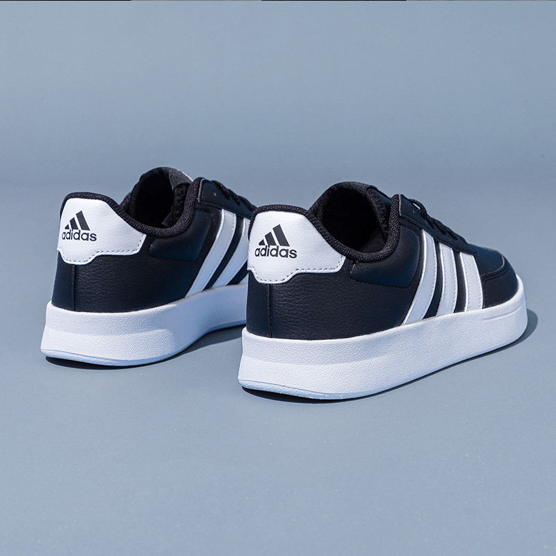阿迪达斯官方正品板鞋男鞋运动鞋春季新款休闲鞋男士黑色低帮鞋子