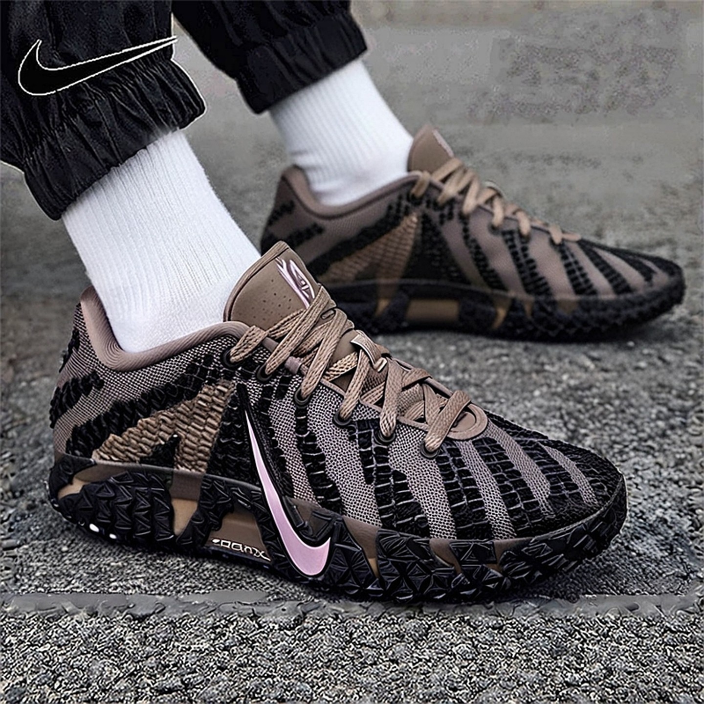 耐克莫兰特3男子实战篮球鞋冬季全掌 ZoomX缓震NIKE JA 3 HF2794