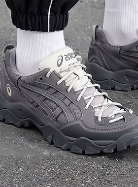 ASICS亚瑟士男女鞋灰色健身训练鞋26新款GEL-PICKAX运动鞋健缓震