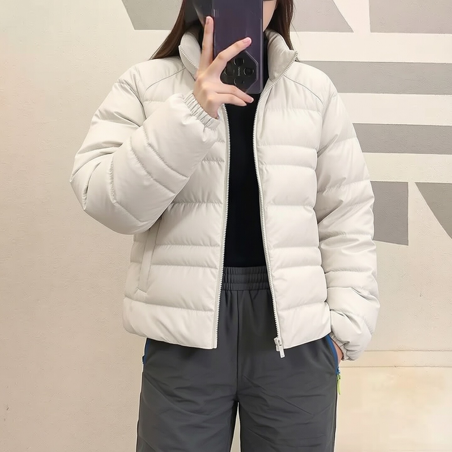 Adidas阿迪达斯女装秋冬棉服2026新款保暖休闲运动服厚外套KY3231