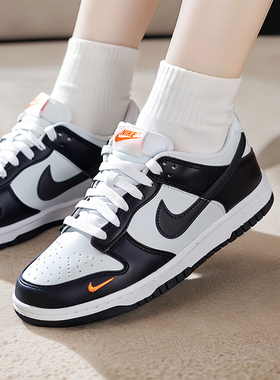 Nike/耐女鞋低帮板鞋休闲鞋新款黑白厚底健身运动鞋FN7784-001
