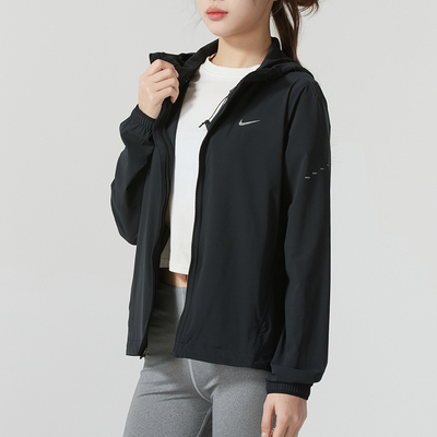 NIKE耐克女装梭织夹克外套2025冬季新款运动服休闲上衣HQ0651-010
