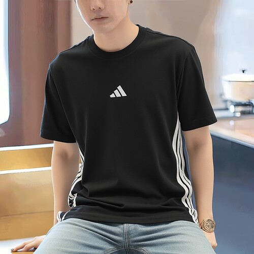 adidas阿迪达斯短袖男装2026秋季新款运动服休闲圆领T恤JD1906