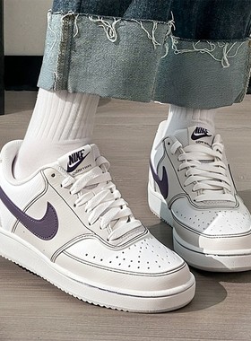 Nike耐克女鞋休闲鞋26新款COURT VISION白色运动鞋板鞋IO9552-001