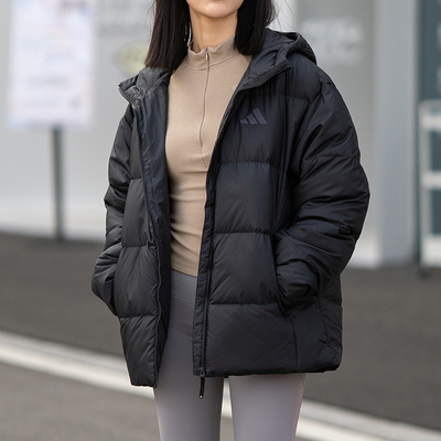 adidas阿迪达斯冬季新款男女装运动休闲防风保暖鸭绒羽绒服KC2478