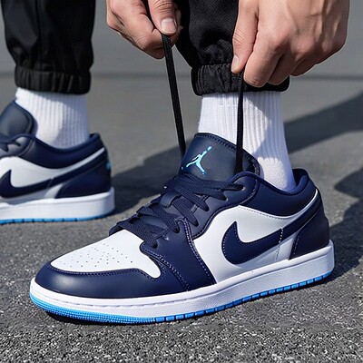 耐克NIKEAJ1男鞋 26夏季新款AIR JORDAN 1低帮板鞋运动休闲篮球鞋