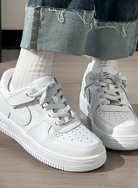 Nike/耐克官方正品Force1 Low EasyOn儿童小白鞋运动鞋FN0237-111