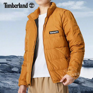 Timberland添柏岚羽绒服男女装短款保暖外套春季户外运动服A5Z21