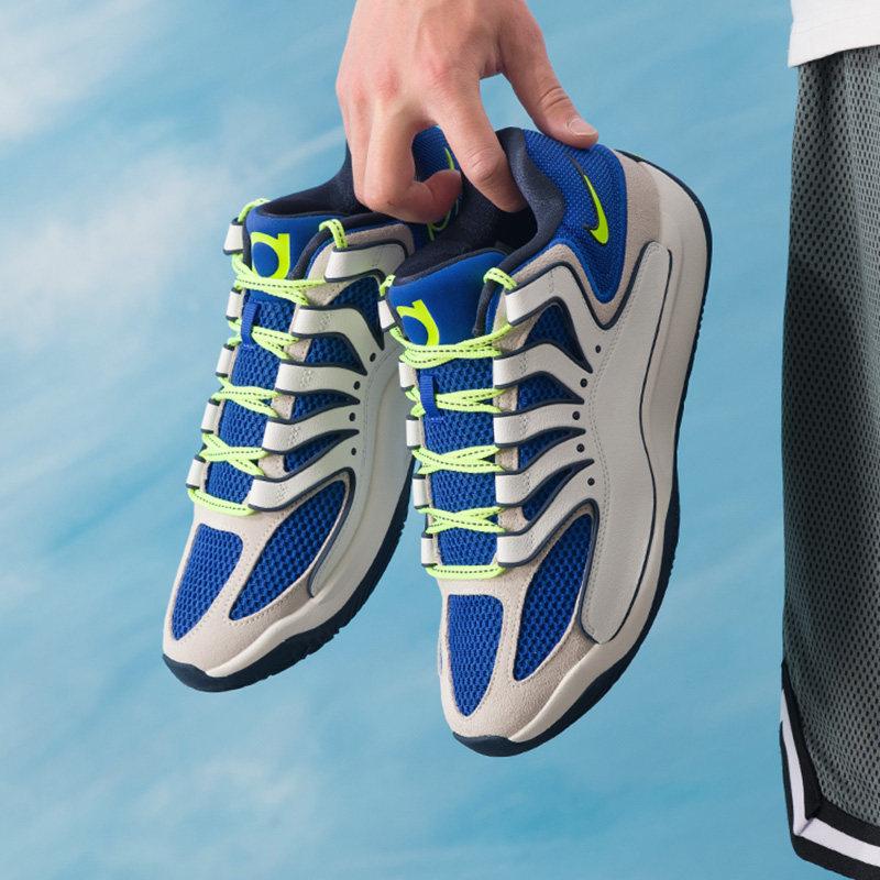 NIKE耐克男鞋实战缓震篮球鞋KD18杜兰特蓝色运动鞋 HV1991-400