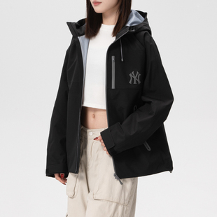 MLB男装女装梭织夹克外套26春季新款跑步运动服休闲上衣3AWJM0361