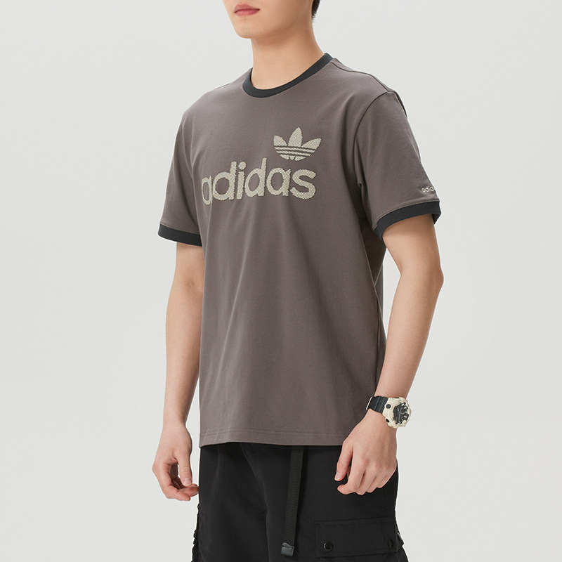 阿迪达斯（adidas）三叶草短袖 26夏新款ringer tee短袖t恤图片