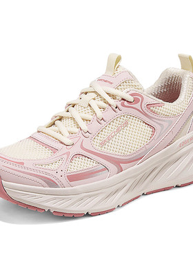 斯凯奇女鞋厚底休闲鞋春季网面跑步鞋透气休闲鞋运动鞋 150499