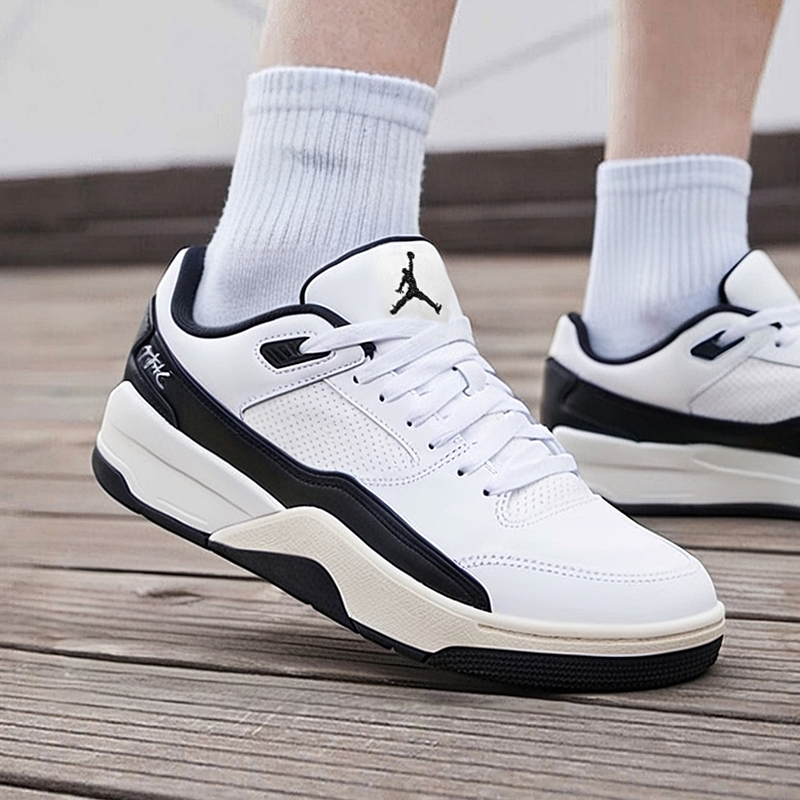 耐克NIKE男鞋 FLIGHT COURT休闲鞋透气低帮复古篮球鞋HF3255-112