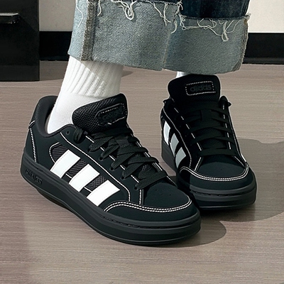 adidas阿迪达斯男鞋女鞋黑色板鞋GC ALPHA SK8运动鞋休闲鞋JR9819