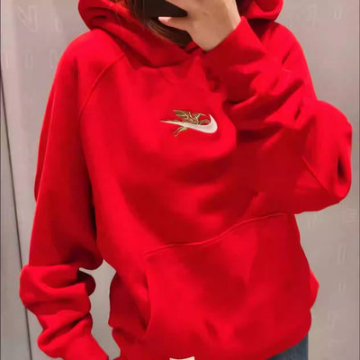 nike耐克26春新年款本命年男女装CNY运动休闲连帽卫衣套衫IQ3707