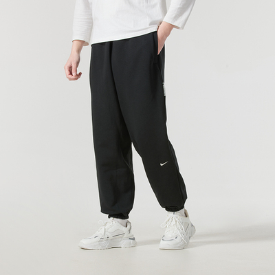 NIKE耐克男裤休闲长裤子26春季新款运动裤加绒保暖卫裤IB1872-010