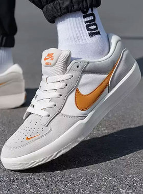 耐克板鞋男鞋休闲鞋2025冬季新款SBForce 58透气低帮运动鞋DV5477