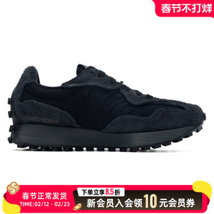 NewBalance2025春季黑武士慢跑鞋男女同款复古运动鞋327系列