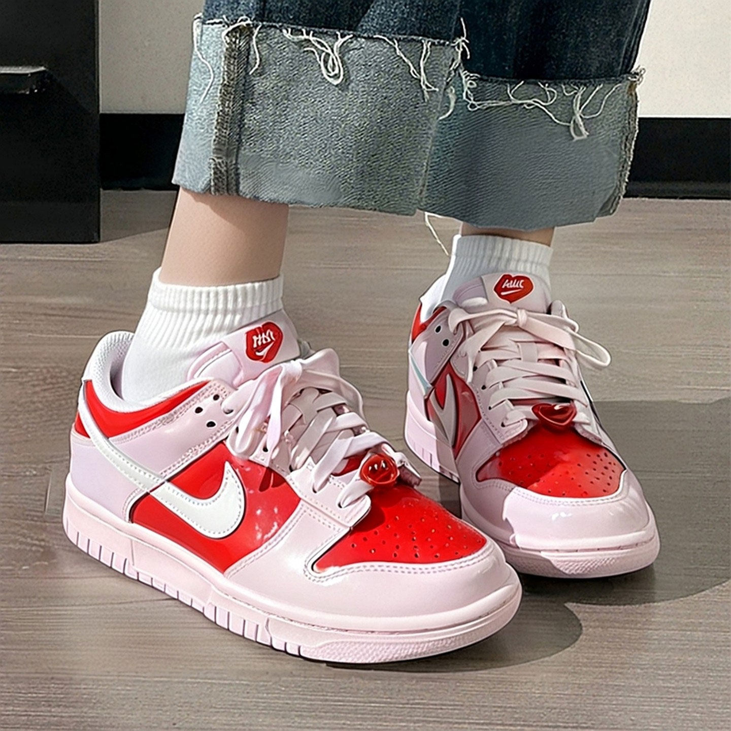 「情人节」NIKE耐克大童鞋NIKE DUNK LOW BG运动休闲鞋IQ0218-663,运动鞋new,运动休闲鞋,淘宝优惠券,粉丝福利购,淘宝优惠卷
