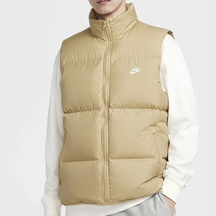 立领运动防寒CLUB系列IB2978 短款 297 羽绒马甲冬季 耐克NIKE男装