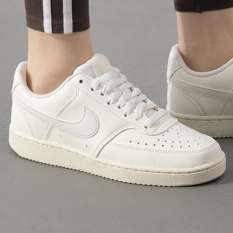 NIKE耐克板鞋女鞋25新款COURT VISION休闲鞋低帮运动鞋DH3158-110