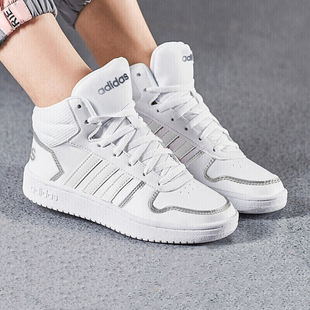 中帮休闲板鞋 Adidas阿迪达斯男女小白鞋 运动鞋 新款 FY6024 2025冬季