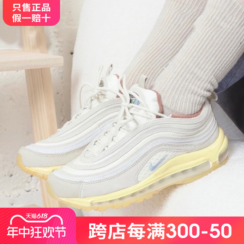 耐克（NIKE）春季新款AIR MAX 97休闲时尚子弹头缓震运动跑步女鞋 运动鞋new 跑步鞋 原图主图