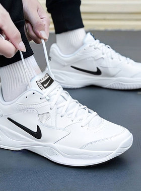 NIKE耐克男鞋COURT LITE 2 训练休闲低帮缓震运动鞋网球鞋 AR8836
