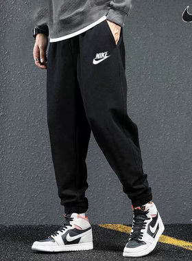 NIKE耐克男裤长裤子官网旗舰夏季休闲裤运动裤束脚裤卫裤BV2680