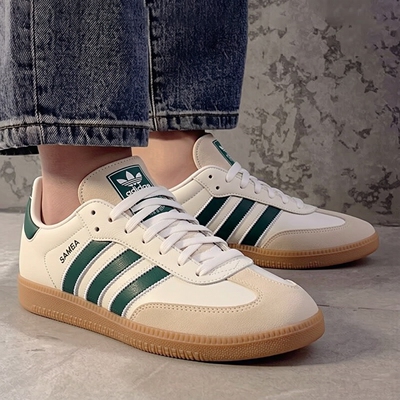 adidas三叶草男女SAMBA经典t头鞋德训鞋运动休闲鞋KK2277