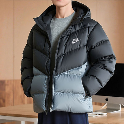 耐克男子750蓬松度羽绒服夹克冬季新款宽松防泼水夹克HQ7791-061